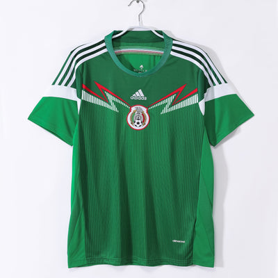 Maillot Rétro Mexique Domicile 2014/2015 vu de face