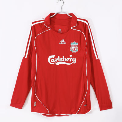 Maillot Rétro Liverpool Domicile 2006/2007 vu de face
