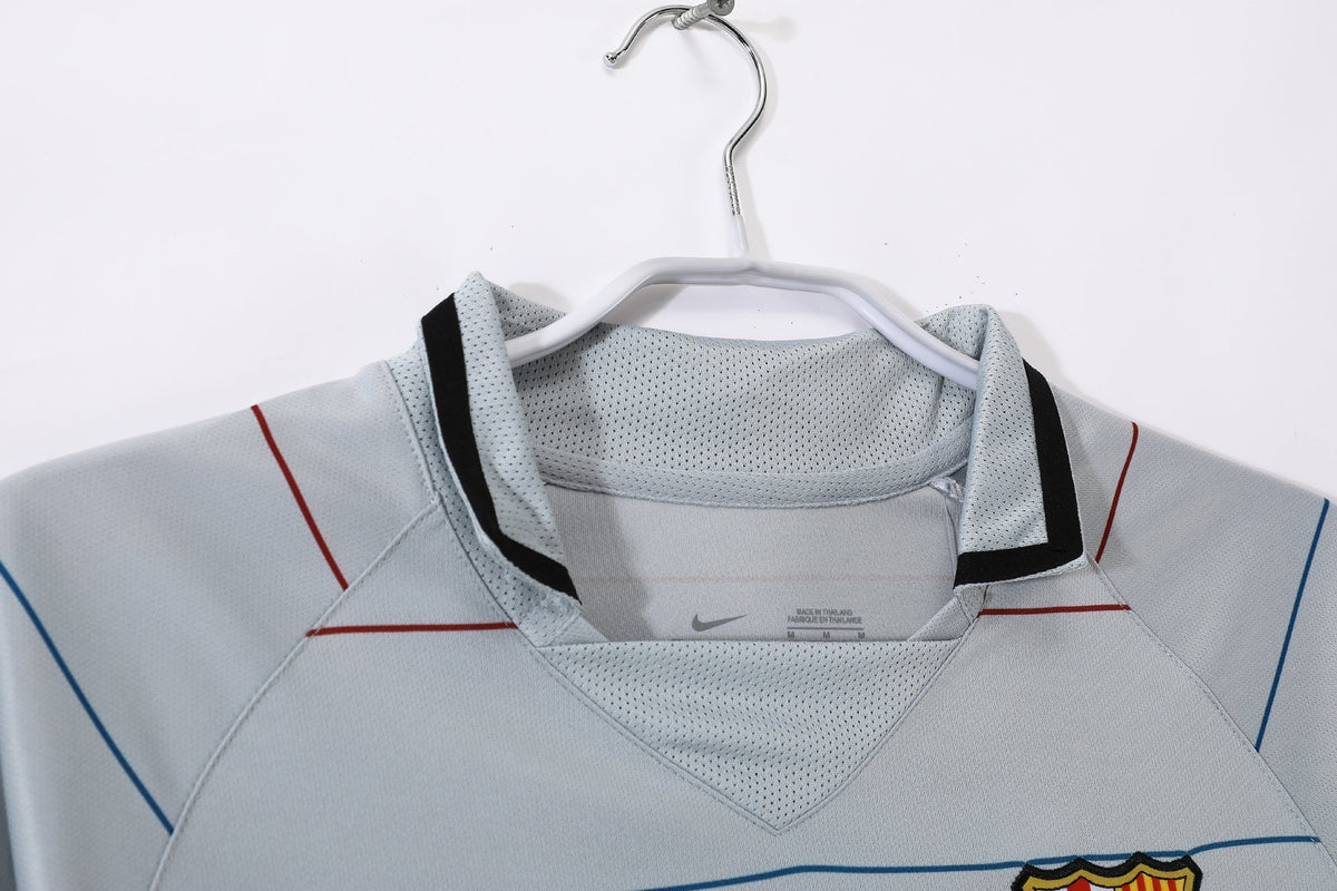 Maillot Retro FC Barcelone Exterieur 2003/2004