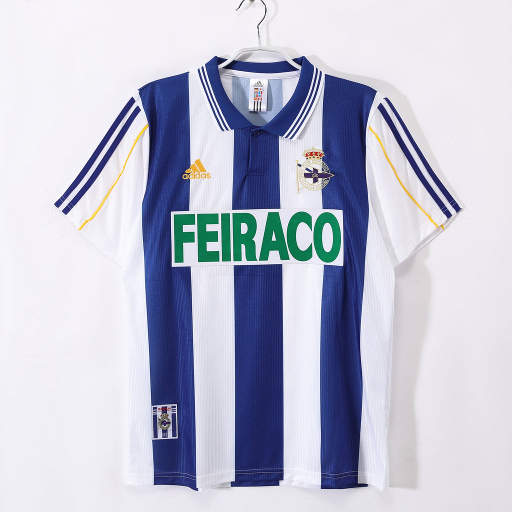 Maillot Retro Deportivo LA Corogne Domicile 1999/2000