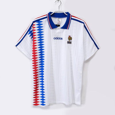 Maillot Rétro France Extérieur 1994/1995 vu de face