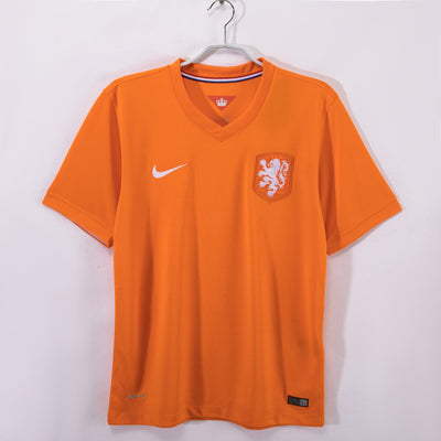 Maillot Rétro Pays Bas Domicile 2014/2015 vu de face