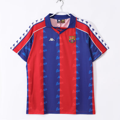 Maillot Rétro FC Barcelone Domicile 1992/1993 vu de face