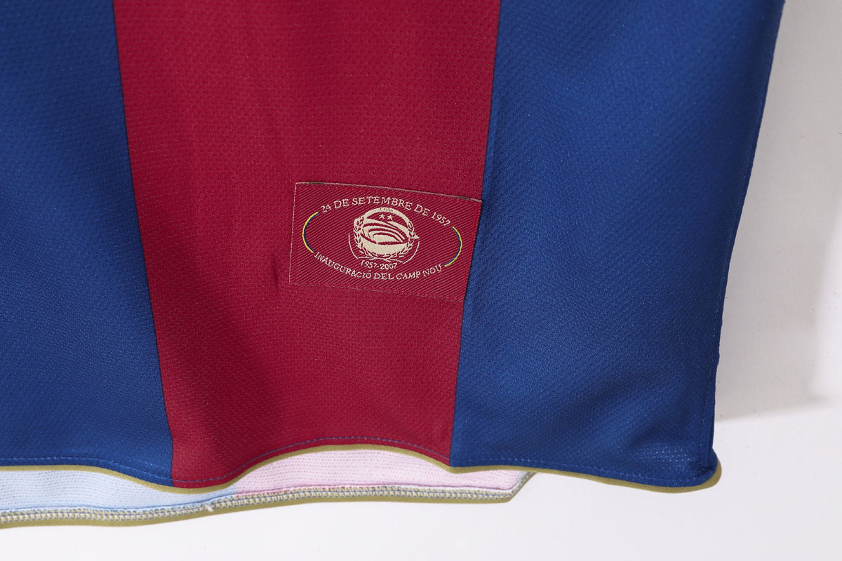 Maillot Retro FC Barcelone Domicile 2007/2008