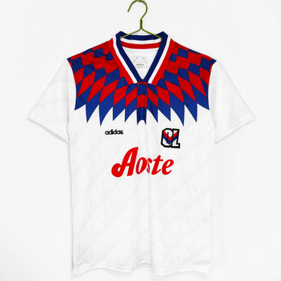 Maillot Rétro OL Domicile 1995/1996 vu de face