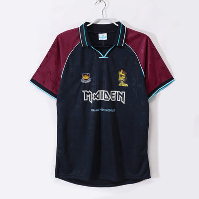 Maillot Rétro West Ham Domicile 1999/2000 vu de face