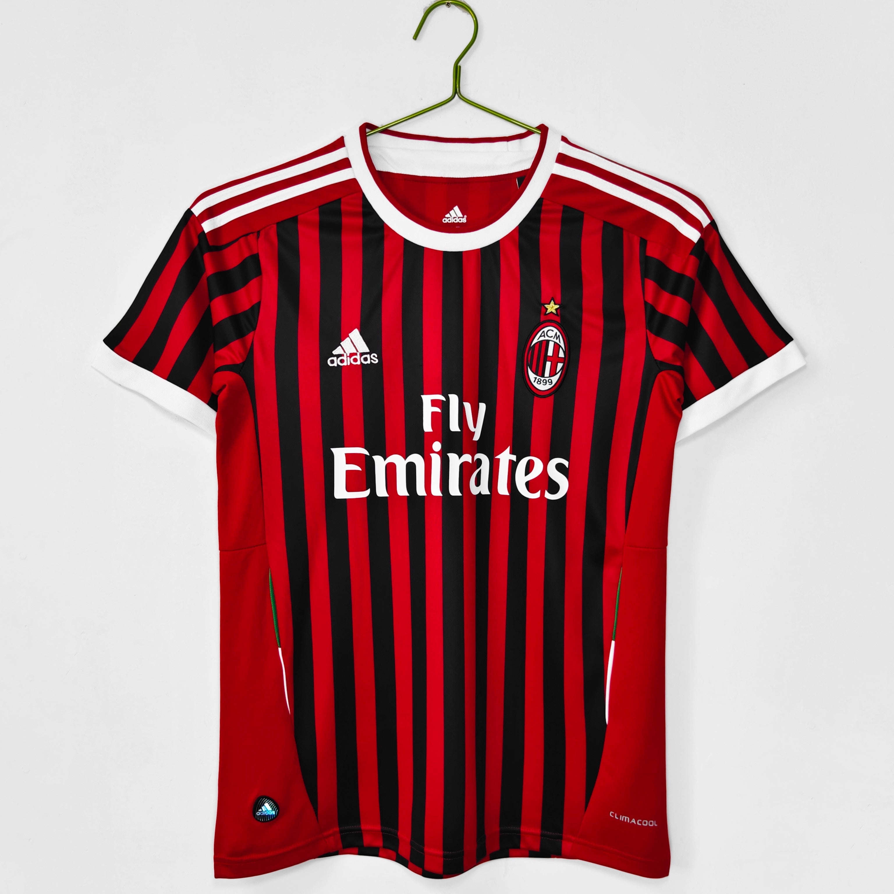 Maillot Retro AC Milan Domicile 2011/2012