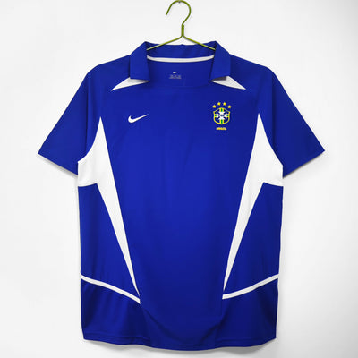 Maillot Rétro Brésil Extérieur 2002/2003 vu de face