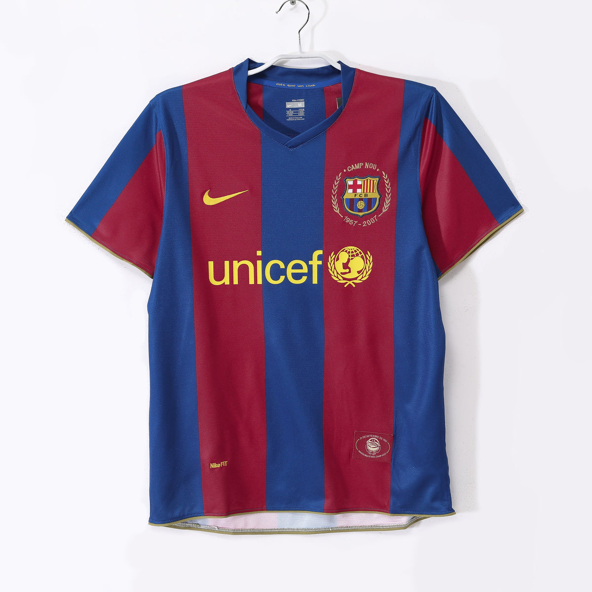Maillot Retro FC Barcelone Domicile 2007/2008