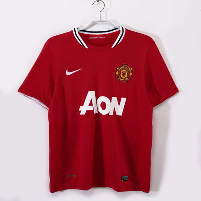 Maillot Rétro Manchester United Domicile 2011/2012 vu de face