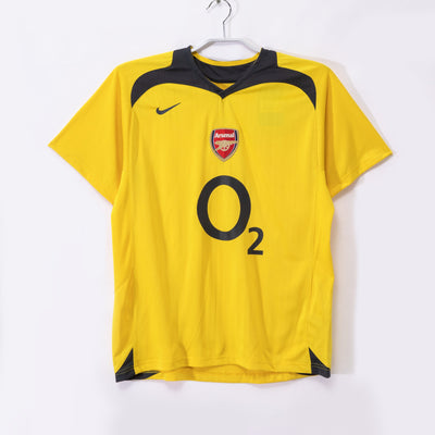 Maillot Rétro Arsenal Extérieur 2005/2006 vu de face