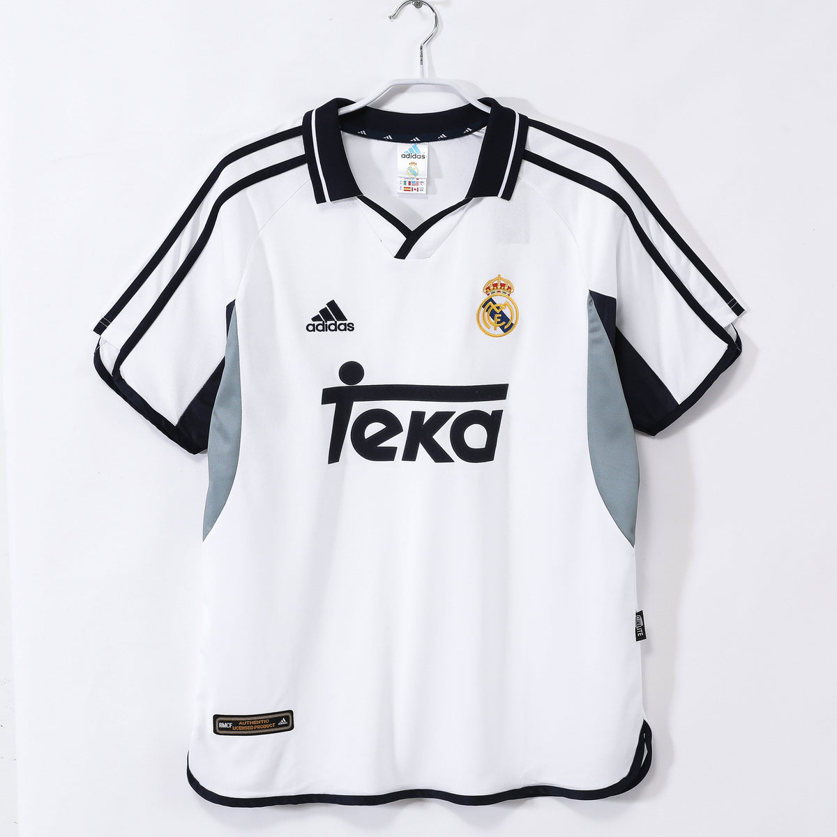 Maillot Retro Real Madrid Domicile 2000/2001