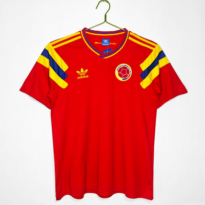 Maillot Rétro Colombie Extérieur 1990/1991 vu de face