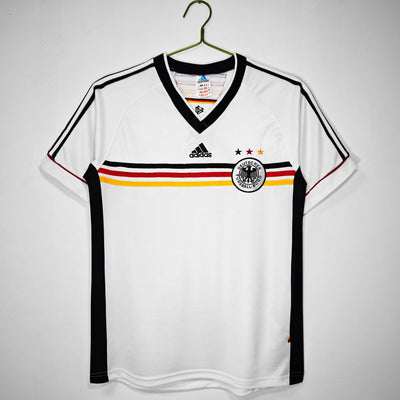 Maillot Rétro Allemagne Domicile 1998/1999 vu de face