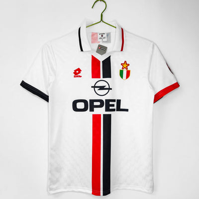 Maillot Rétro AC Milan Extérieur 1996/1997 vu de face