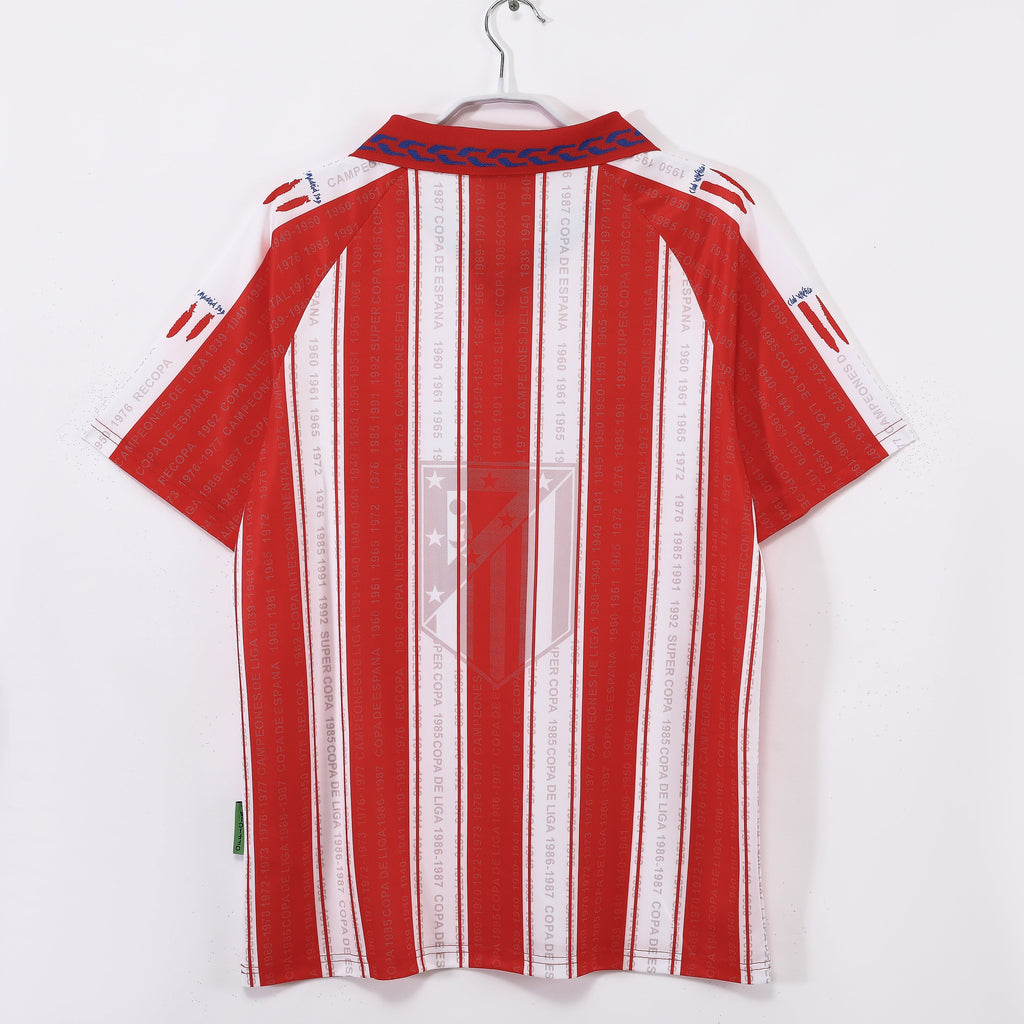 Maillot Retro Atletico Madrid Domicile 1995/1996