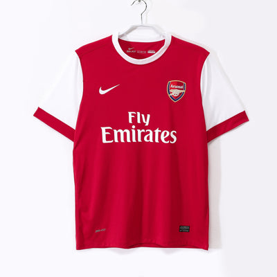 Maillot Rétro Arsenal Domicile 2010/2011 vu de face
