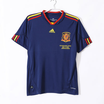 Maillot Rétro Espagne Extérieur 2010/2011 vu de face