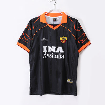 Maillot Rétro AS Roma Third 1999/2000 vu de face