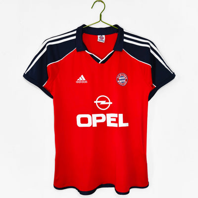 Maillot Rétro Bayern Munich Domicile 2000/2001 vu de face