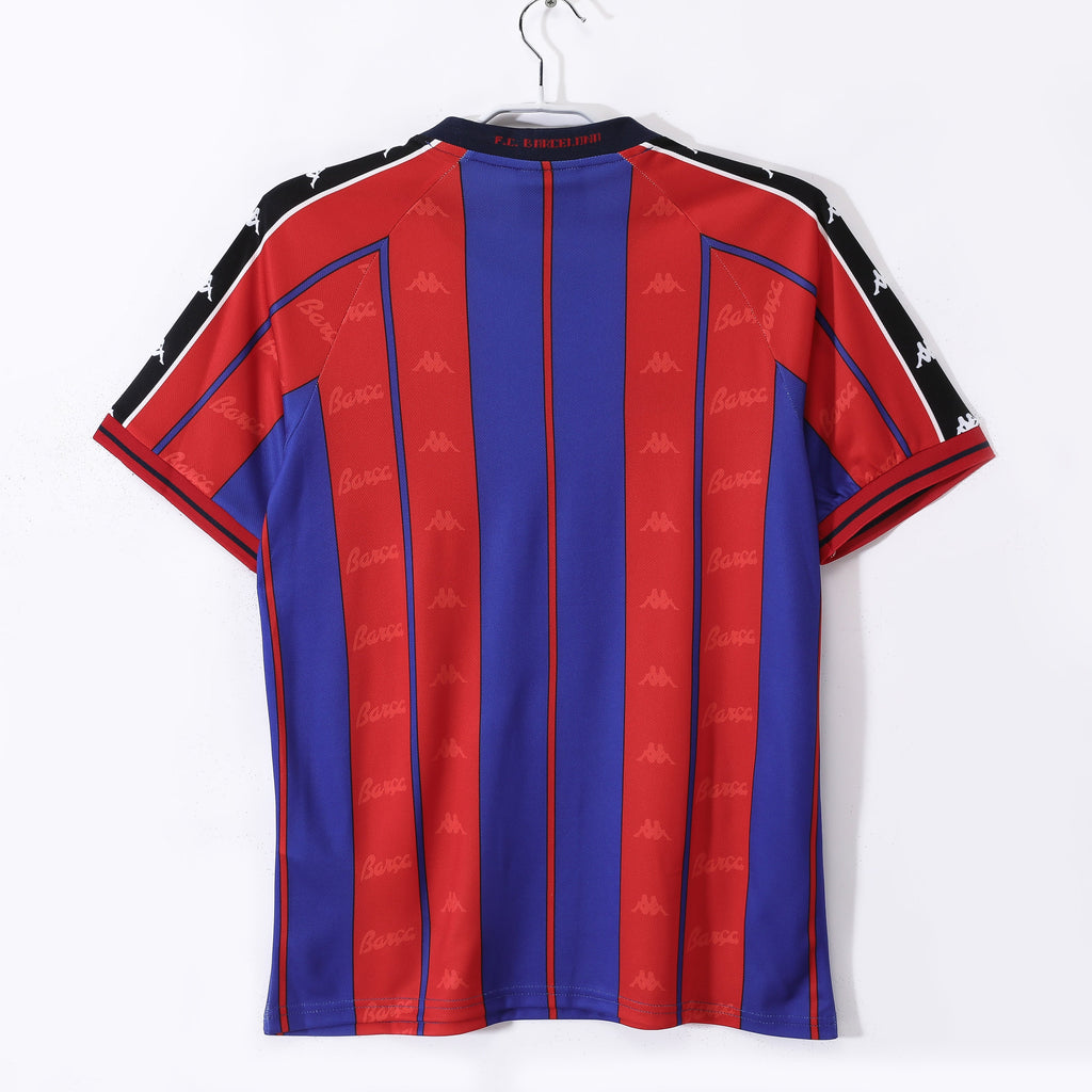 Maillot Retro FC Barcelone Domicile 1997/1998