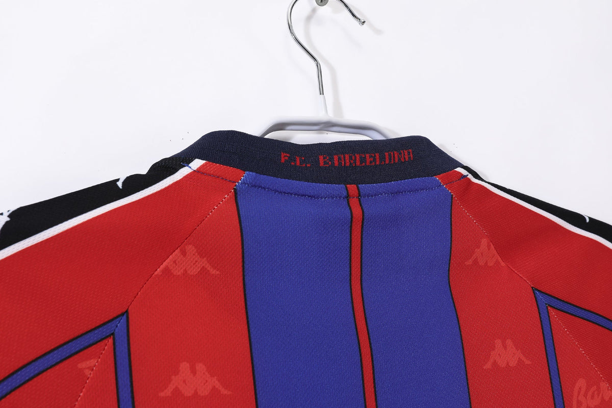 Maillot Retro FC Barcelone Domicile 1997/1998