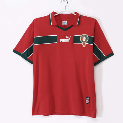 Maillot Rétro Maroc Domicile 1998/1999 vu de face