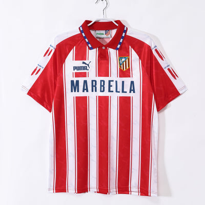 Maillot Rétro Atlético Madrid Domicile 1994/1995 vu de face