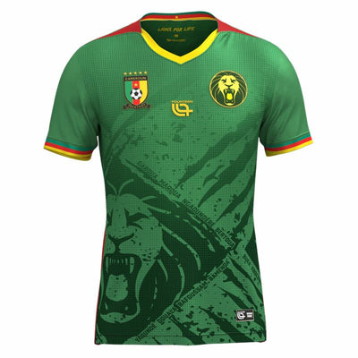 Maillot Cameroun Domicile CAN 2026 vu de face