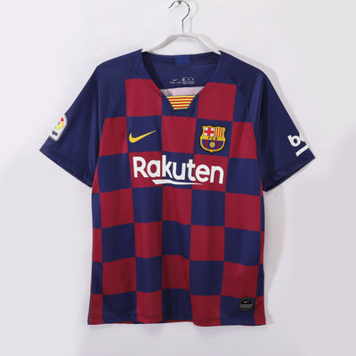 Maillot Rétro FC Barcelone Domicile 2019/2020 vu de face