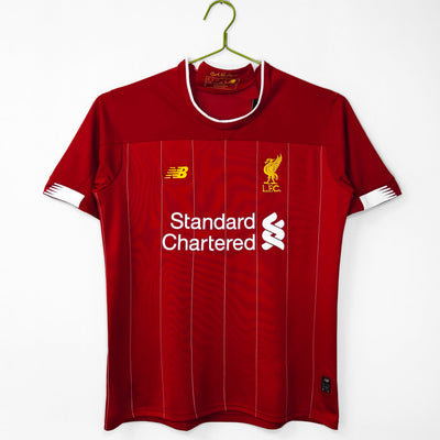 Maillot Rétro Liverpool Domicile 2019/2020 vu de face
