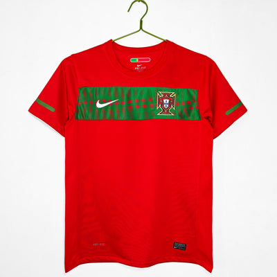 Maillot Rétro Portugal Domicile 2010/2011 vu de face