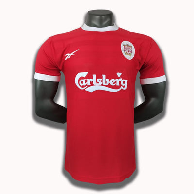 Maillot Rétro Liverpool Domicile 1998/1999 vu de face
