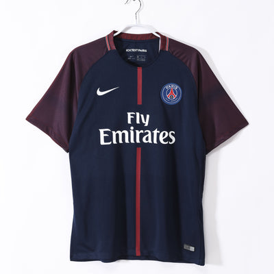 Maillot Rétro Paris SG Domicile 2017/2018 vu de face