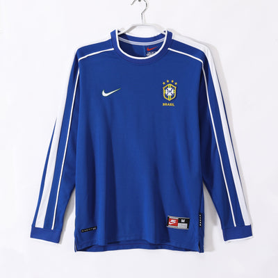 Maillot Rétro Brésil Extérieur 1998/1999 vu de face