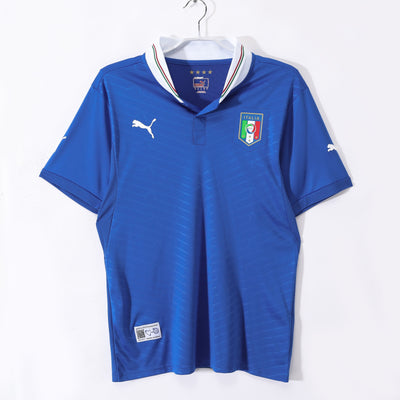 Maillot Rétro Italie Domicile 2012/2013 vu de face
