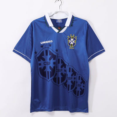 Maillot Rétro Brésil Extérieur 1993/1994 vu de face