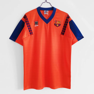Maillot Rétro FC Barcelone Extérieur 1991/1992 vu de face