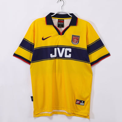 Maillot Rétro Arsenal Extérieur 1997/1998 vu de face