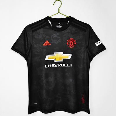 Maillot Rétro Manchester United Third 2019/2020 vu de face
