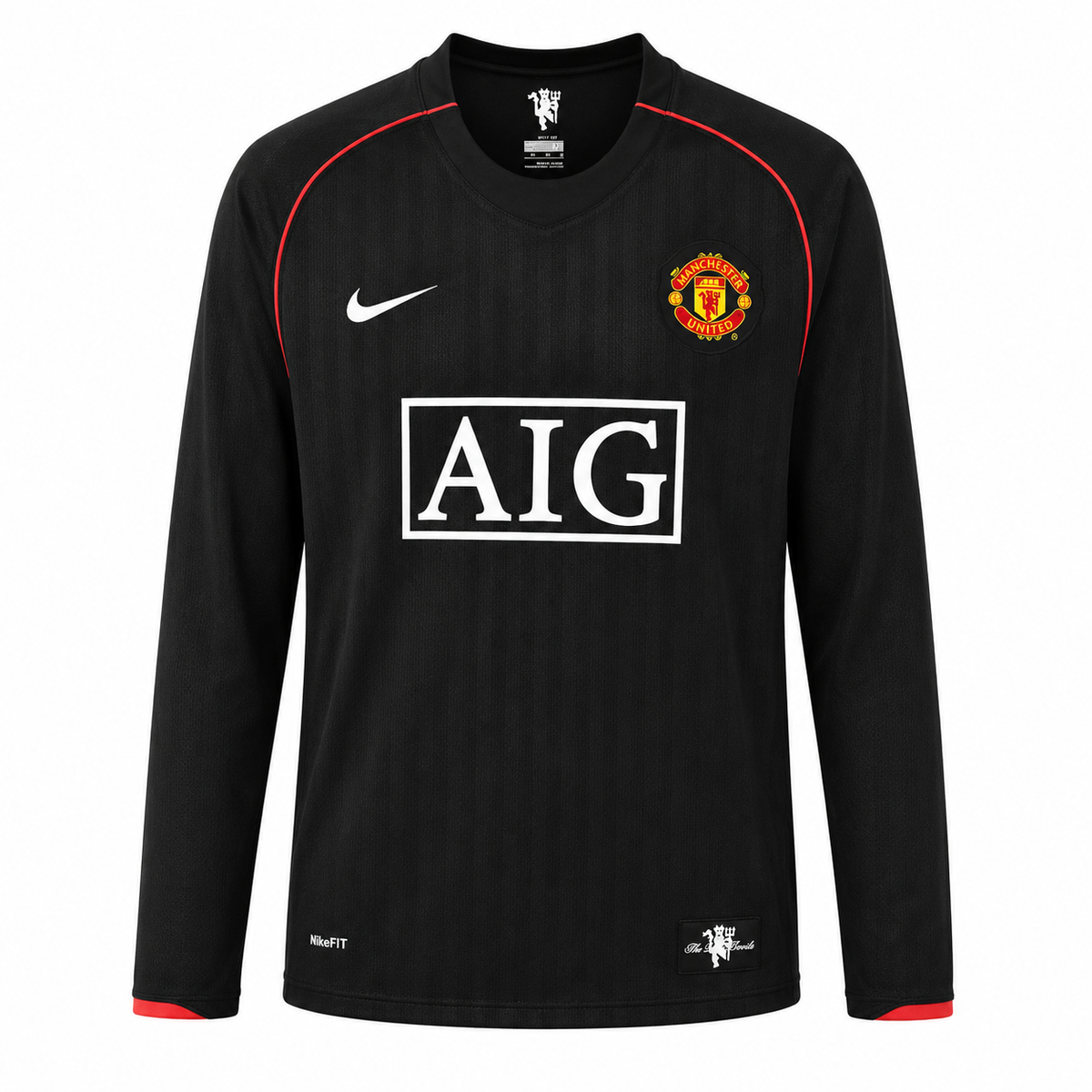 Maillot Rétro Manchester United Manches Longues 2008/2009