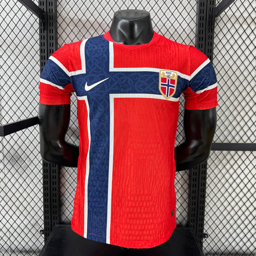 Maillot Norvège Domicile Coupe du Monde 2026 vu de face