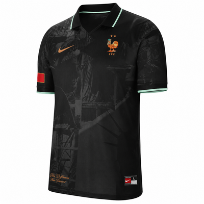 Maillot France Noir Energy