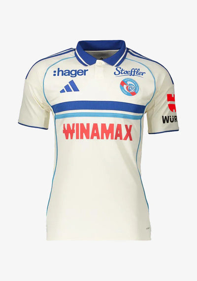 Maillot Strasbourg Extérieur 2025/2026 vu de face