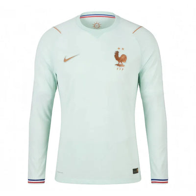 Maillot France Manches Longues Extérieur Coupe du Monde 2026 vu de face