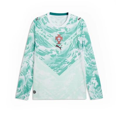 Maillot Portugal Manches Longues Extérieur Coupe du Monde 2026 vu de face