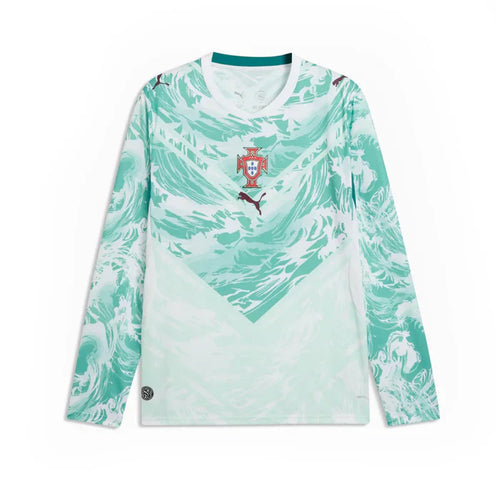 Maillot Portugal Manches Longues Extérieur Coupe du Monde 2026 vu de face