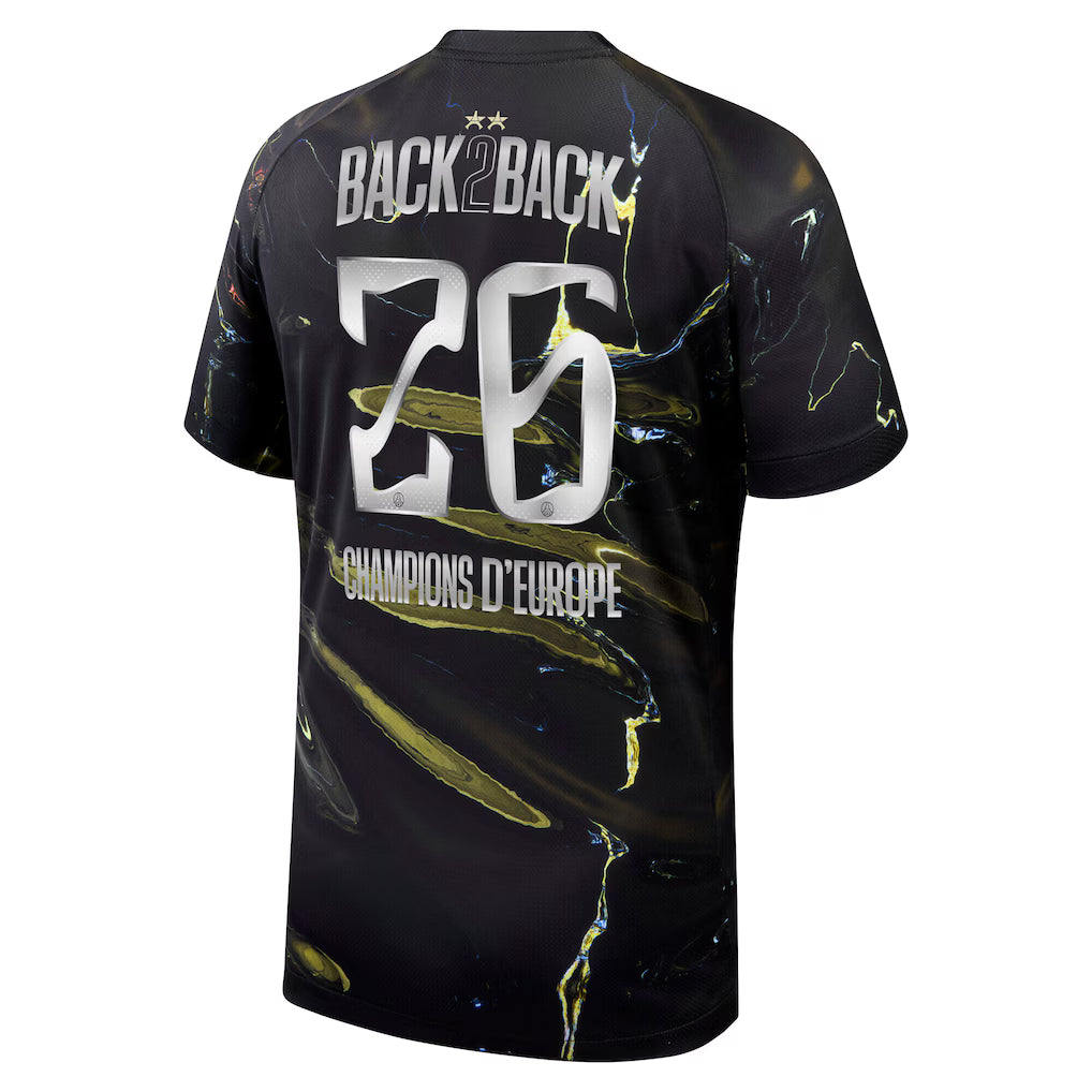 Maillot PSG Night Edition Champions d'Europe 2025/2026