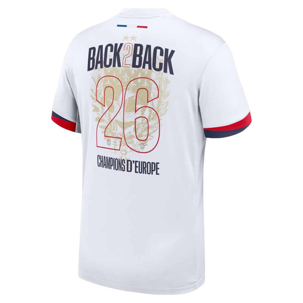 Maillot PSG Extérieur Champions d'Europe 2025/2026